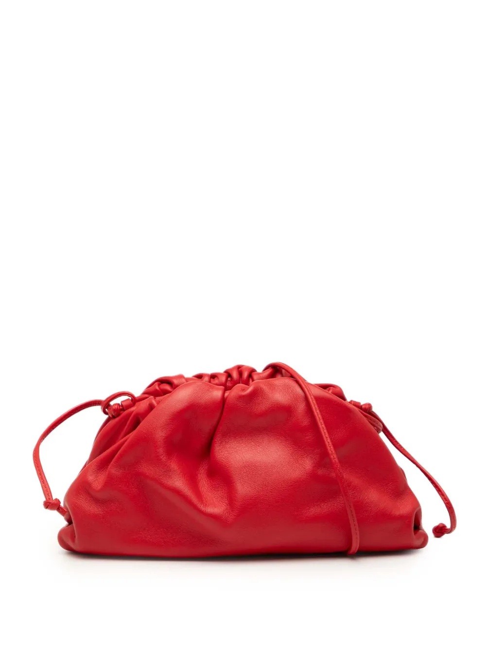 Bottega Veneta Pre-Owned 2012-2025 Lambskin The Mini Pouch crossbody bag - Rosso
