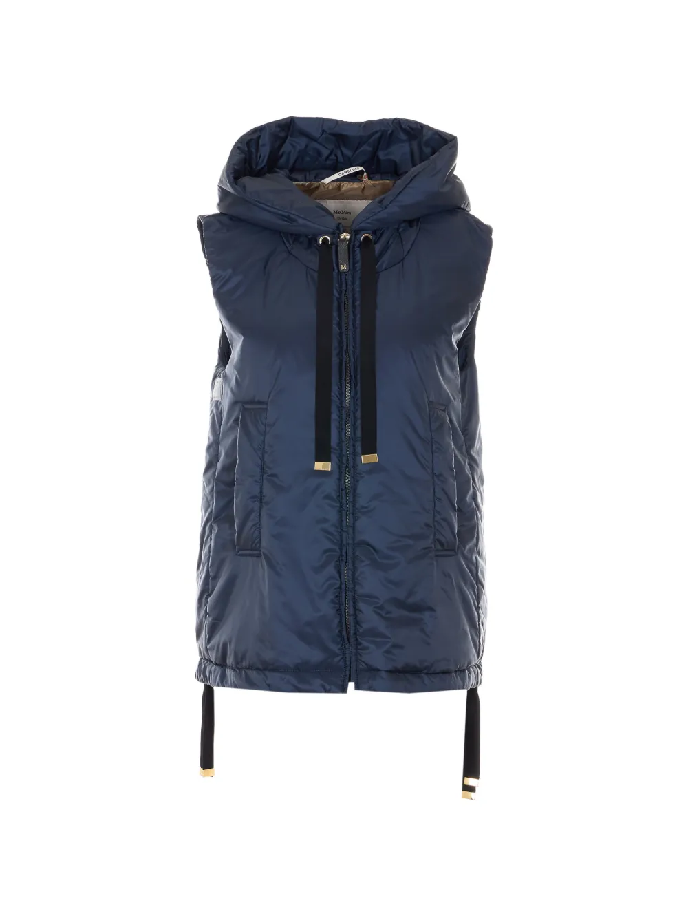 'S Max Mara hooded waistcoat - Blau