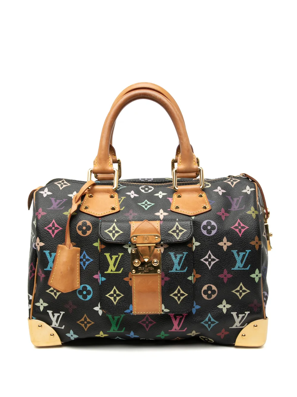Louis Vuitton Pre-Owned 2004 Monogram Multicolore Speedy 30 boston bag - Nero