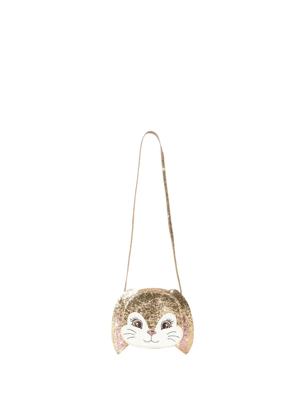Konges Sløjd glitter-finish bunny-ear shoulder bag - Oro