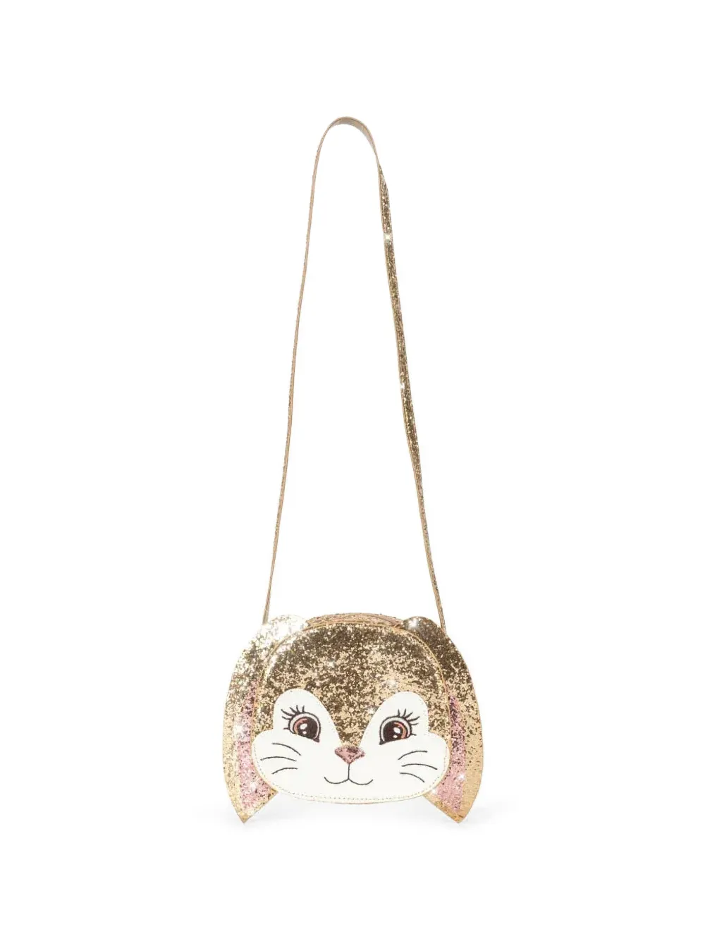 Konges Sløjd glitter-finish bunny-ear shoulder bag - Oro