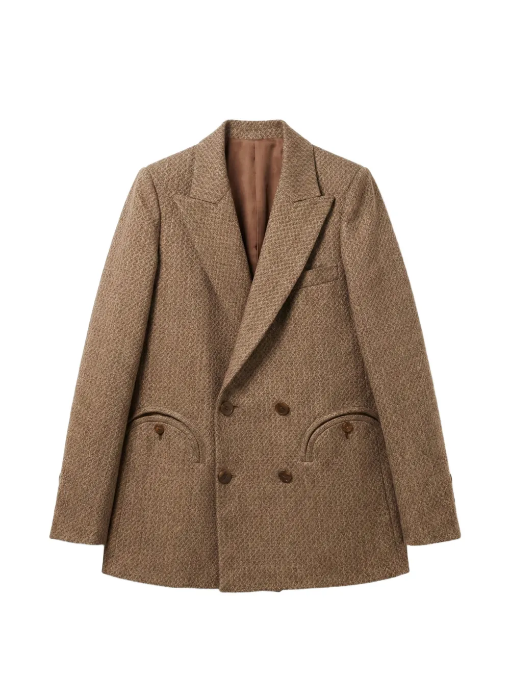 Blazé Milano double-breasted blazer - Braun