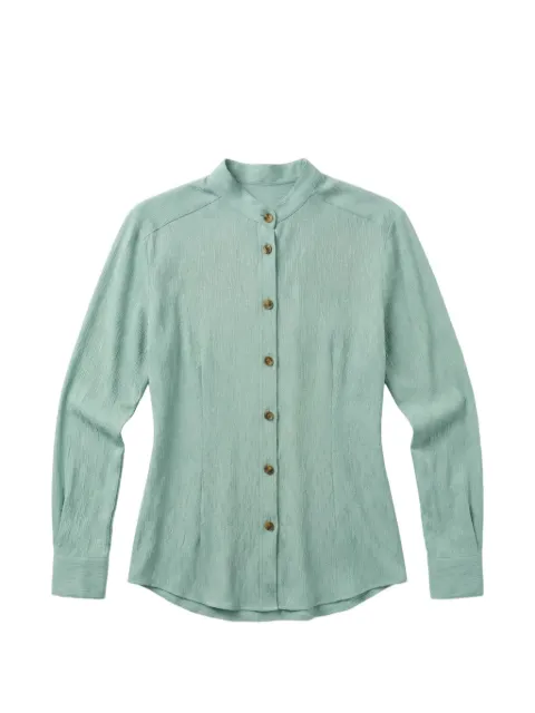 Blazé Milano stand-collar buttones shirt