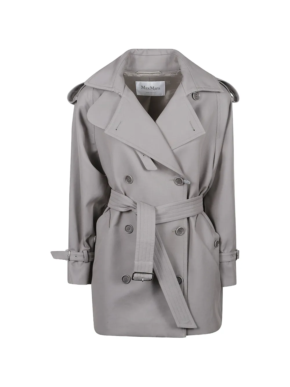 Max Mara belted trench coat - Grigio
