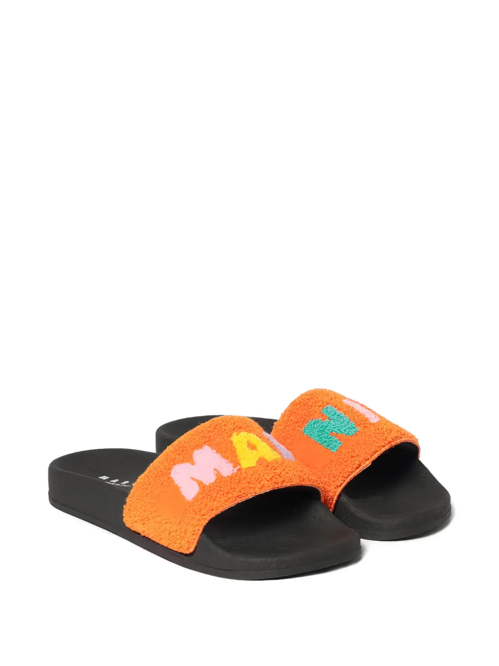 Marni Kids logo slides Oranje
