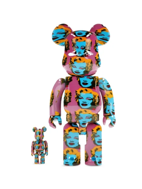 MEDICOM TOY x Andy Warhol Marilyn Monroe collectible toy (set of two)