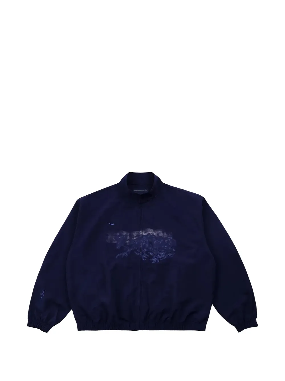 Travis Scott x Fragment x Nike Tokyo logo windbreaker jacket - Blu