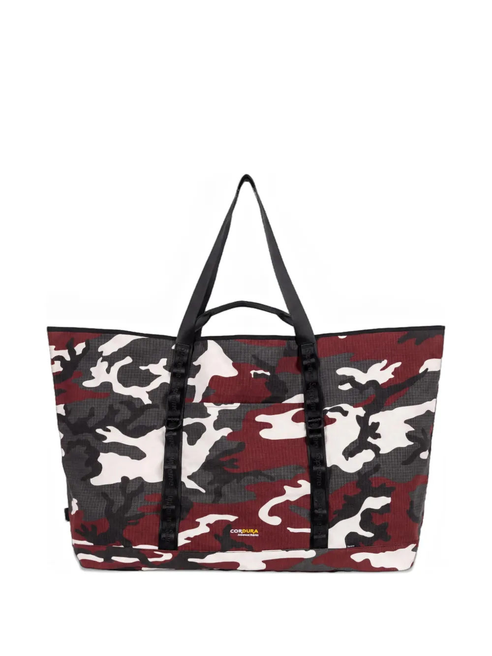 Supreme Ripstop shopper met camouflageprint Rood