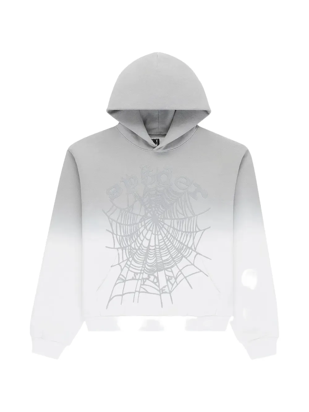 SP5DER OG Web V2 ombré hoodie - Grey