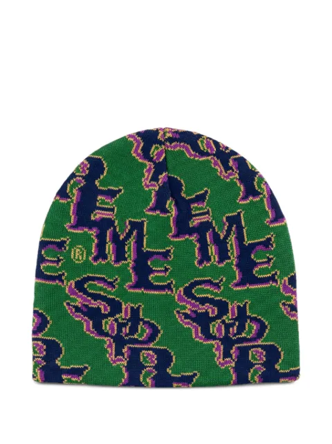Supreme Slanted Gothic outline beanie