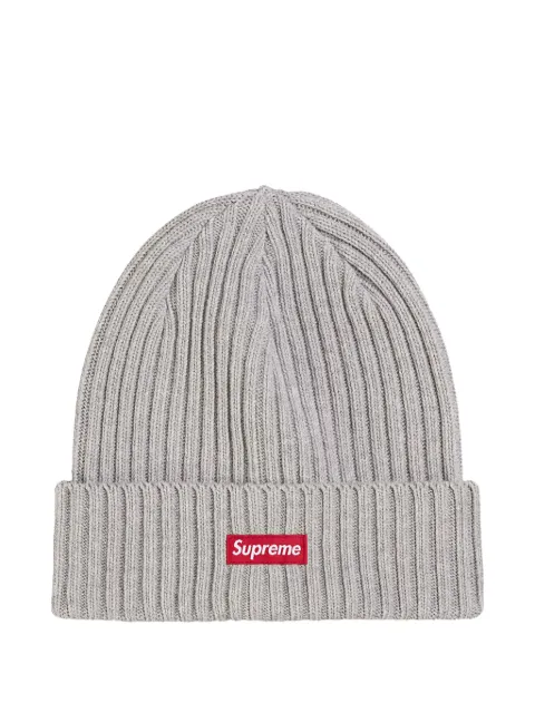 Supreme Overdyed ribbed beanie hat