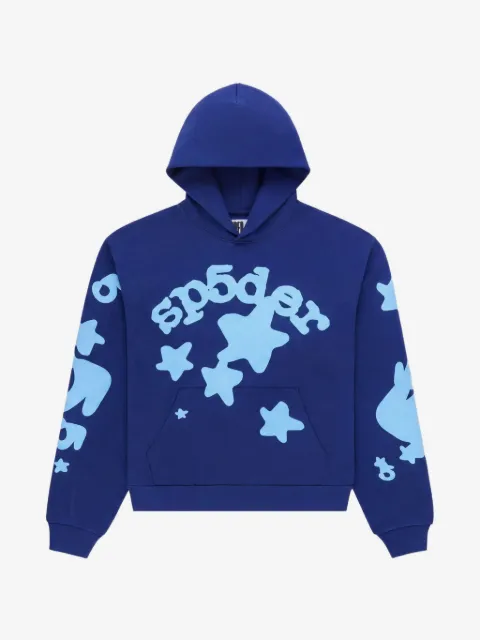 SP5DER Beluga graphic-print hoodie