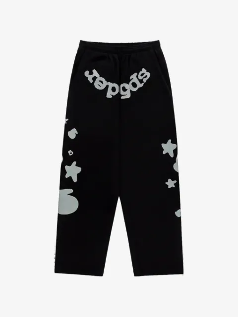 SP5DER Beluga reflective track pants