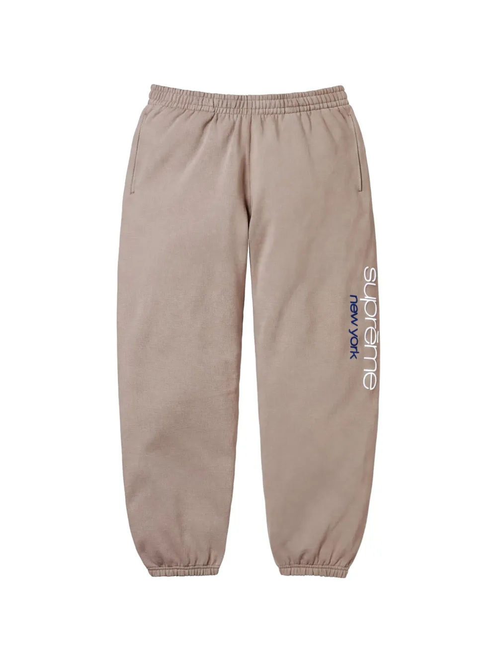Supreme logo-print track pants - Toni neutri