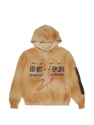 Supreme x Fox Racing® zip-fastening Hoodie | Brown | FARFETCH ZA
