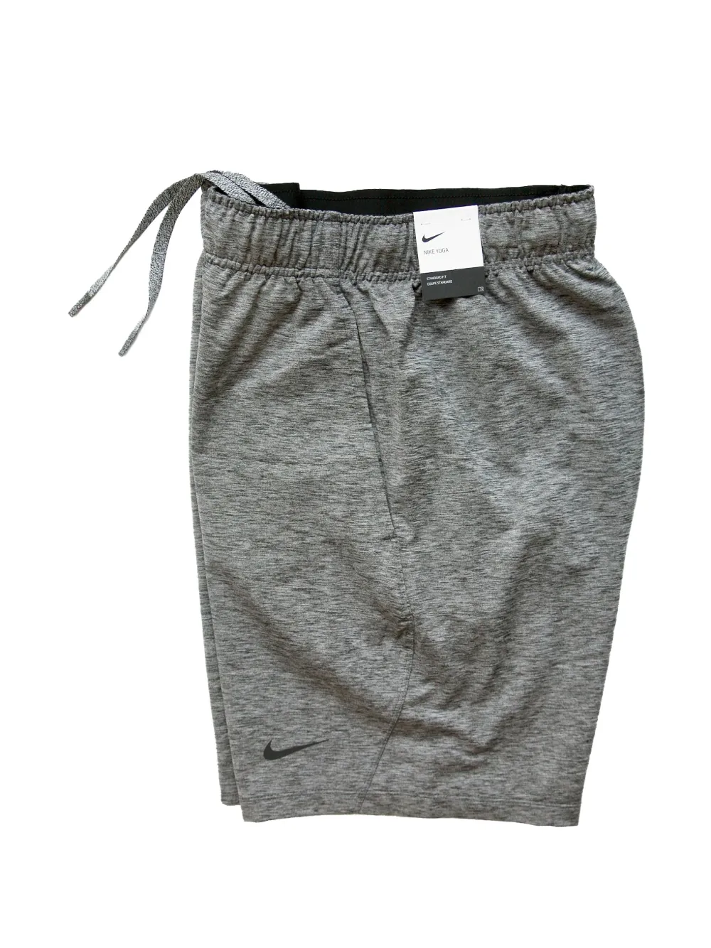 Nike Dri-fit Yoga Shorts In Gray