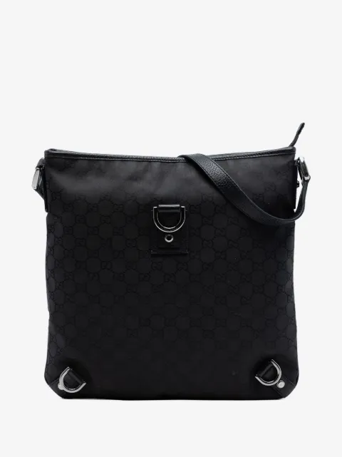 Gucci Pre-Owned 2016-2026 GG Canvas Abbey D Ring crossbody bag