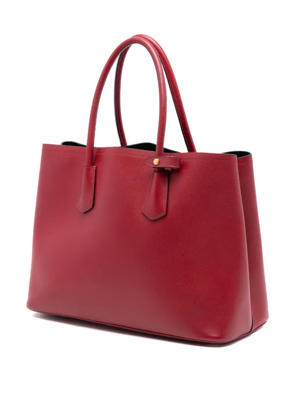 Prada Pre-Owned 2021-2025 ミディアム サフィアーノキュイル ダブル 
