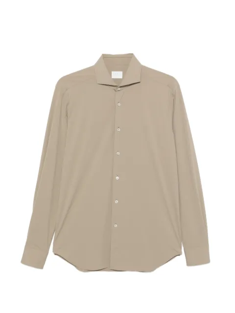 Xacus spread-collar long-sleeve shirt