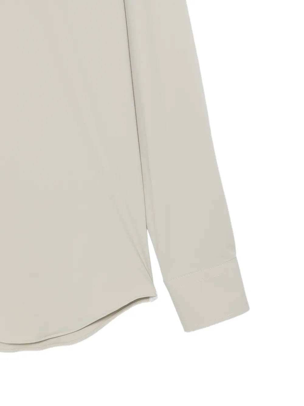 Xacus Overhemd met gespreide kraag Beige