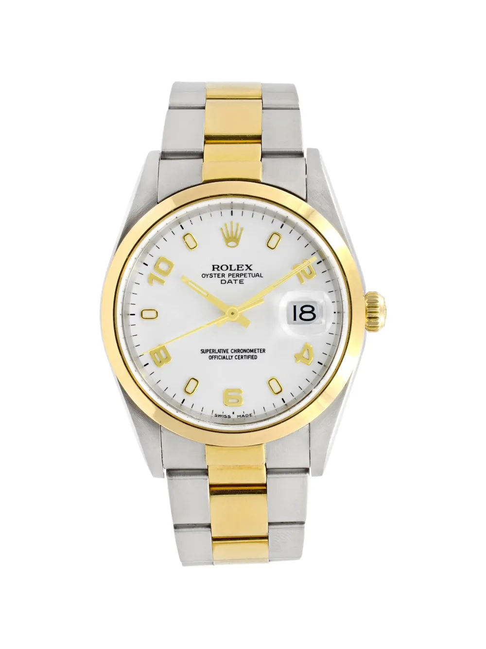 Rolex Oyster Perpetual Date 34mm watch - Bianco