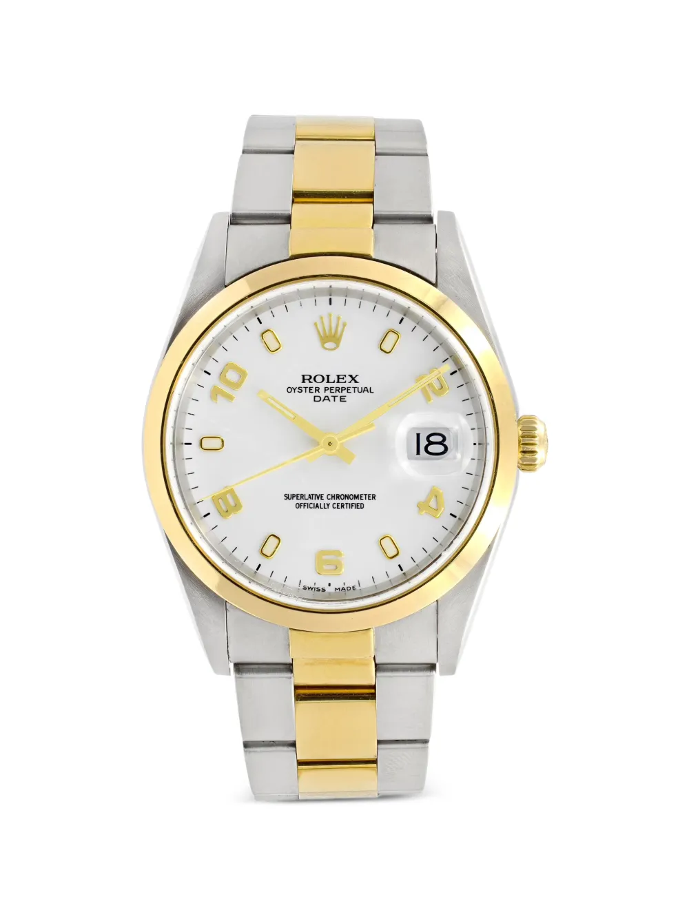 Rolex Oyster Perpetual Date 34mm watch - Bianco