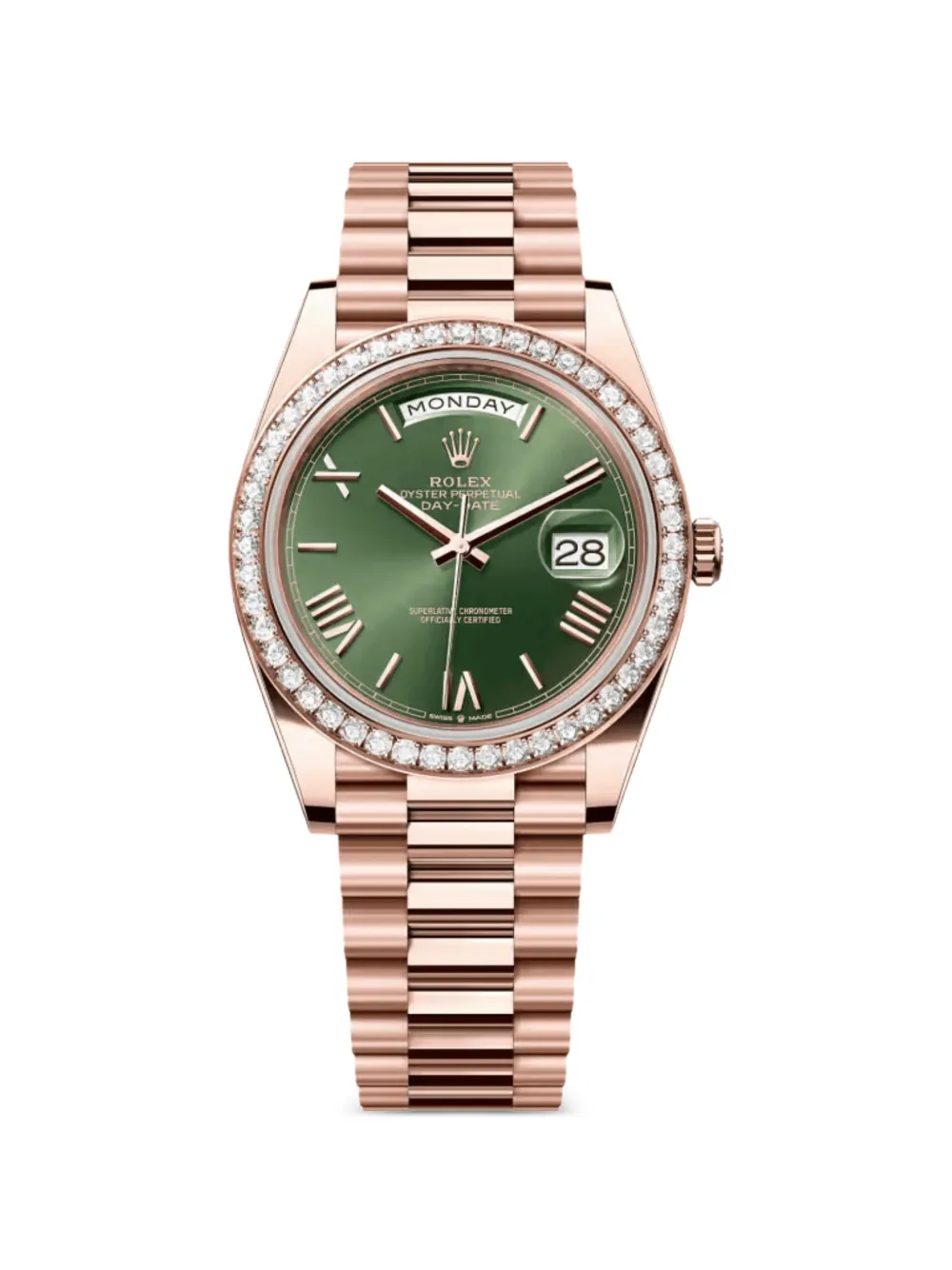 Rolex 2021 Day-Date 40mm watch - Verde