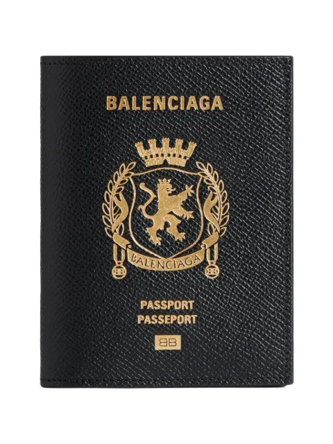 Balenciaga Passport leather wallet