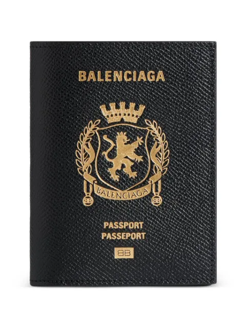 Balenciaga Passport leather wallet