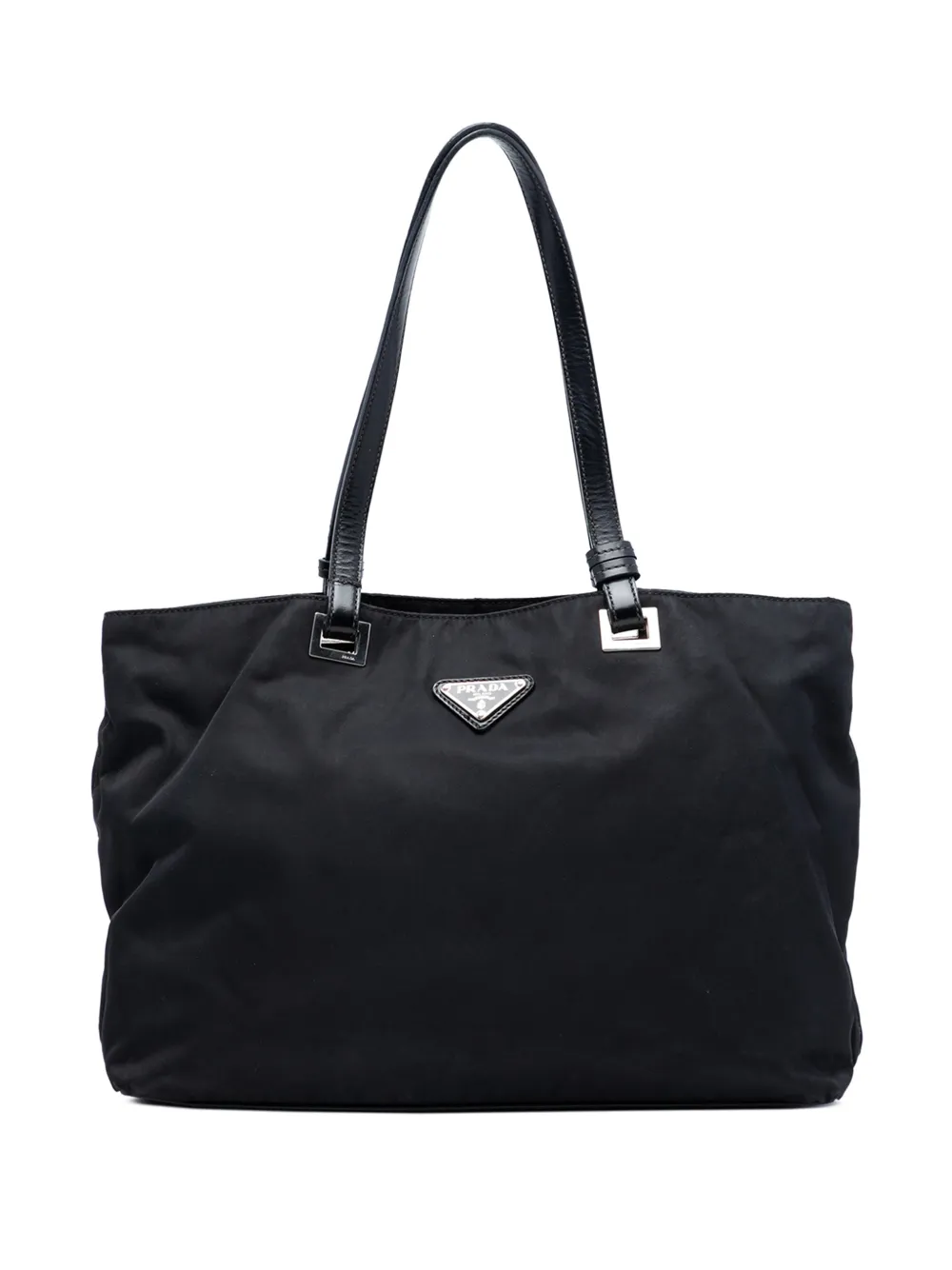 Prada Pre-Owned 2013-2025 Tessuto tote bag - Nero