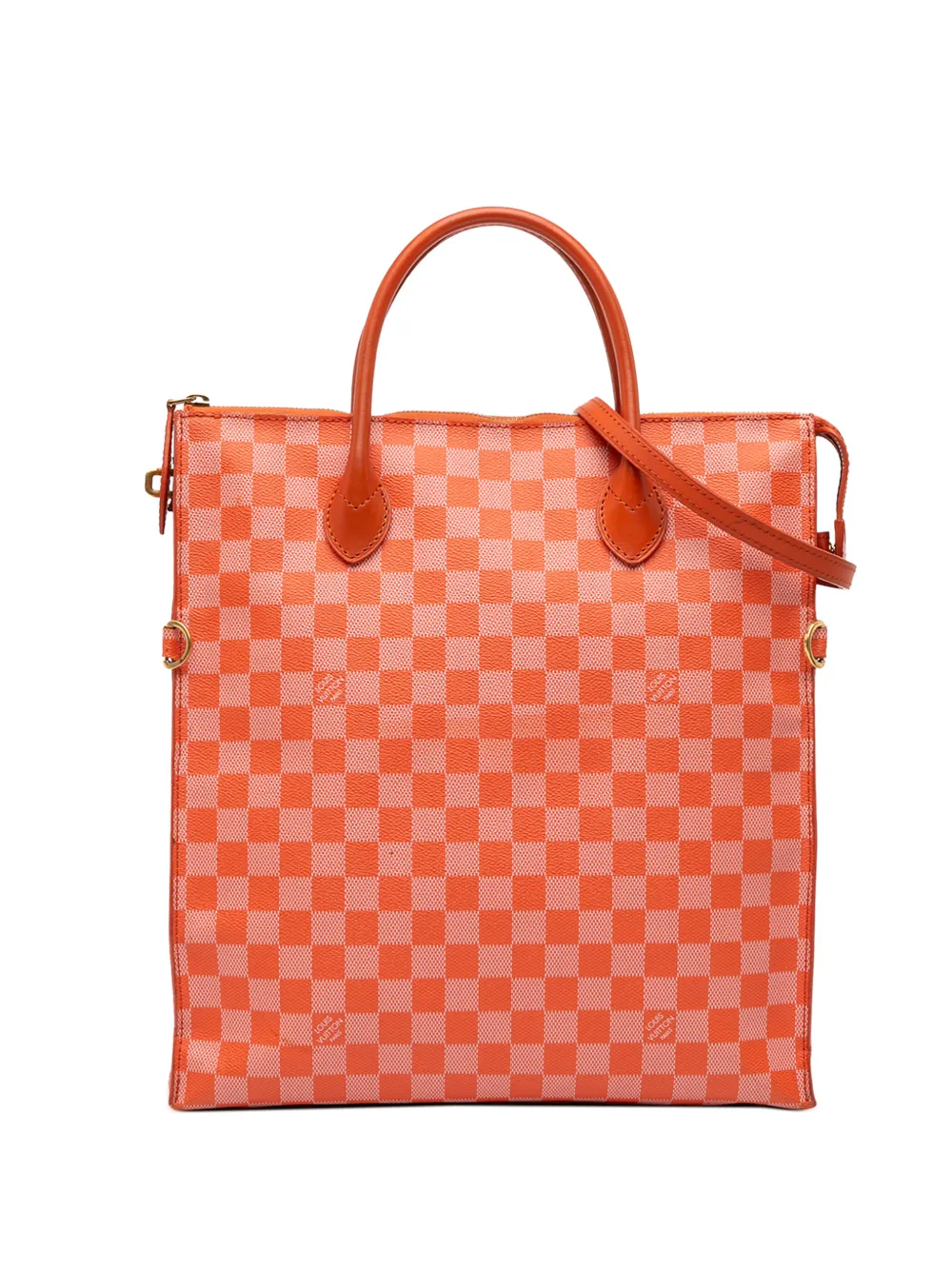 Louis Vuitton Pre-Owned 2013 Damier Couleurs Mobil Piment Satchel-Tasche - Orange
