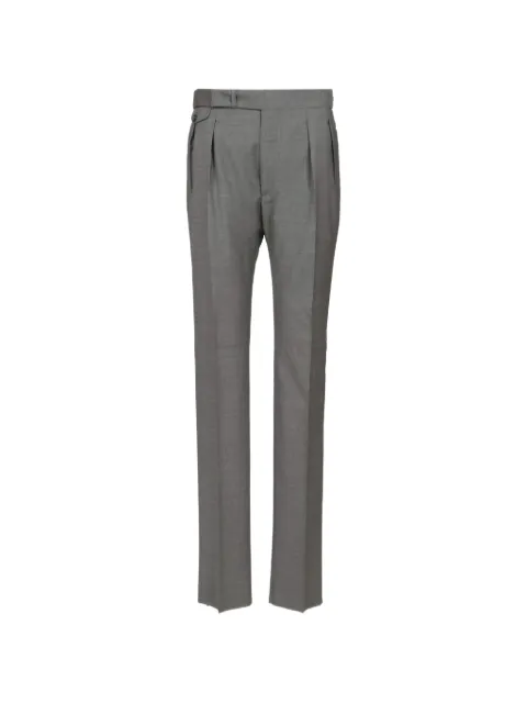 Tagliatore Pavel prince of wales pleated trousers