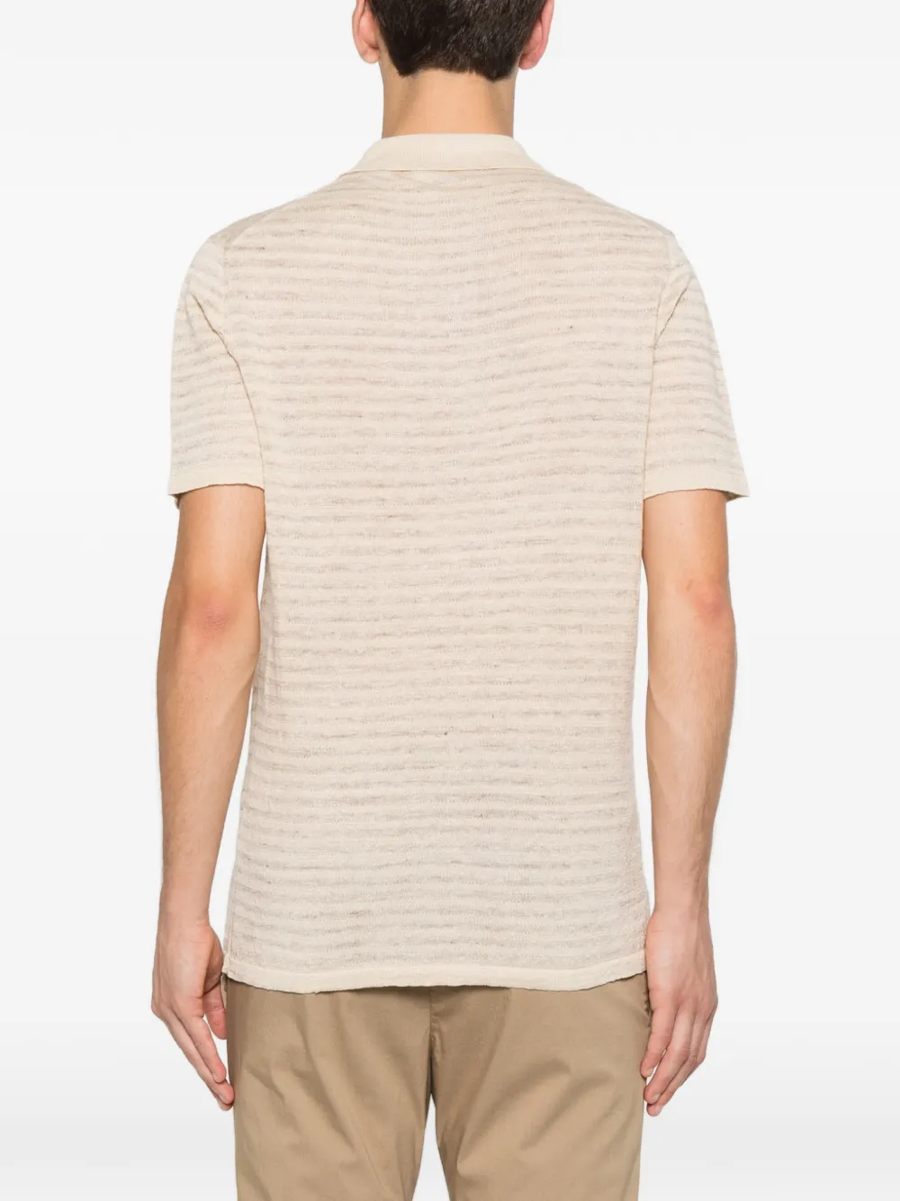 Roberto Collina Gestreept T-shirt Beige