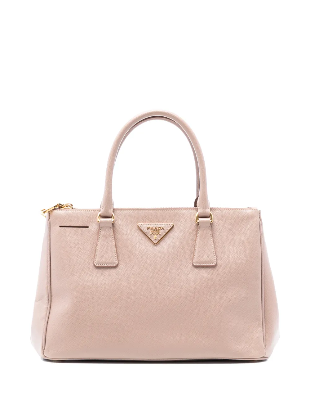 Prada Pre-Owned 2010-2025 Small Saffiano Lux Galleria Double Zip satchel - Rosa