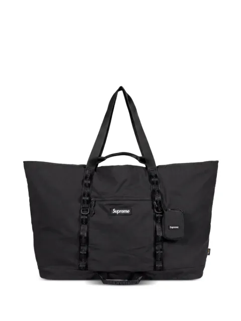 Supreme logo-tape tote bag