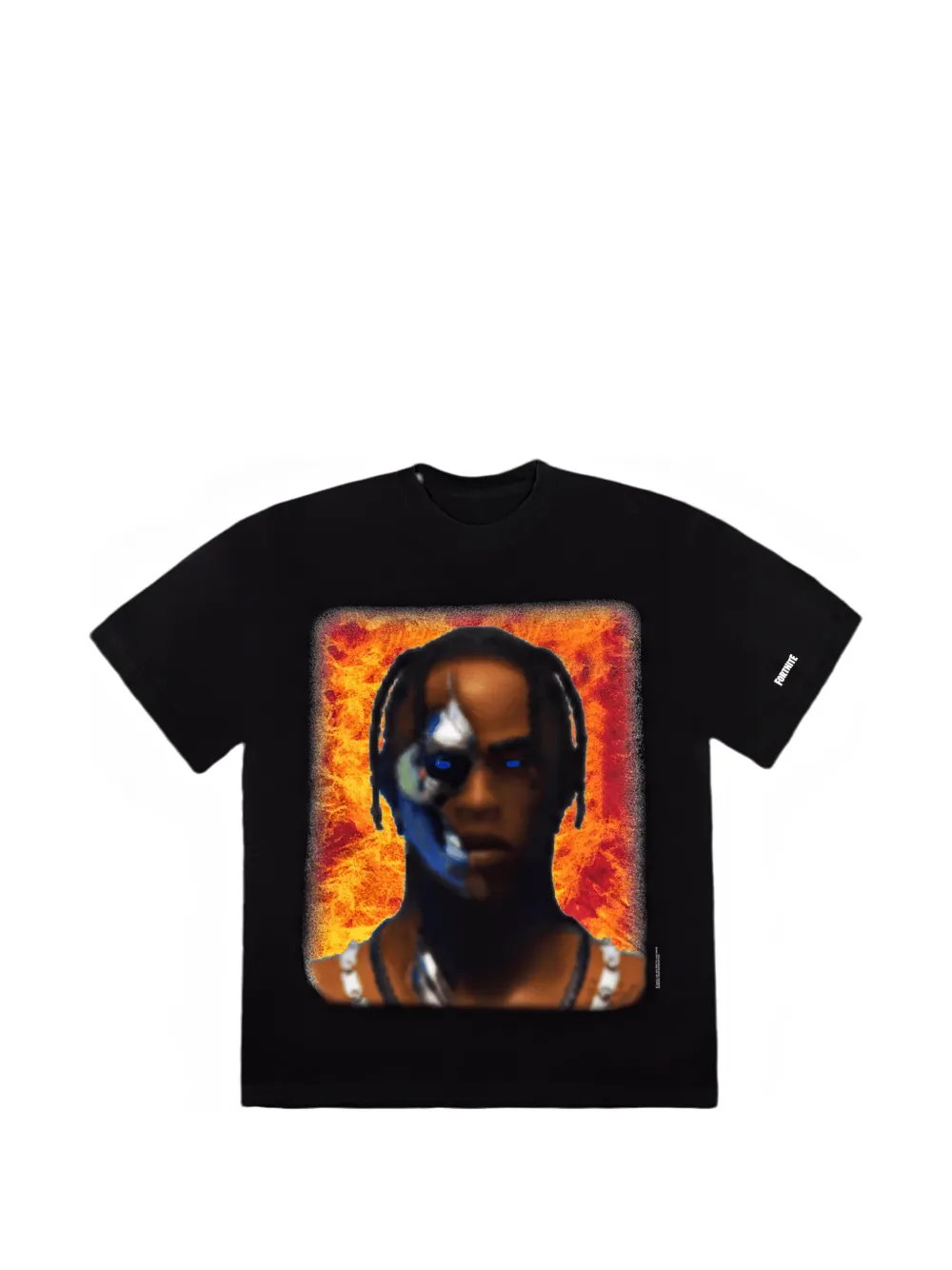 Travis Scott x Fortnite T-3500 Portrait T-shirt - Nero