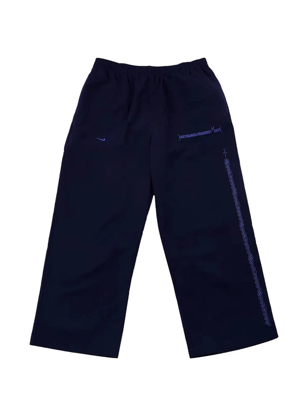 Travis Scott x Fragment x Nike Tokyo logo-print trousers - Blu