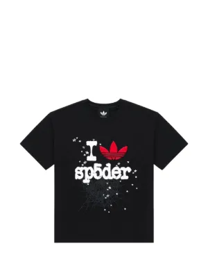 SP5DER スパイダートリム Tシャツ | ブラック | FARFETCH JP
