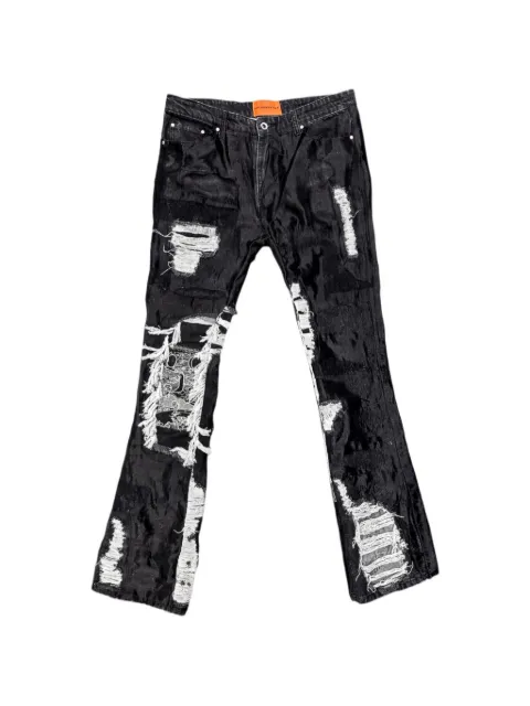 Who Decides War Magnify distressed jeans