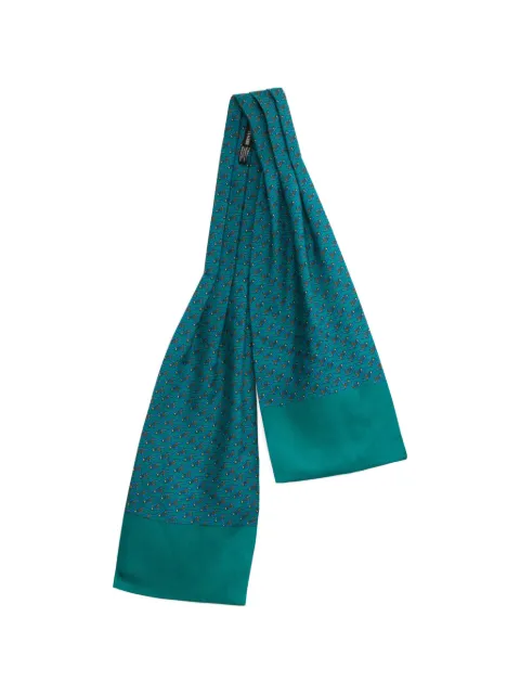 Hermès Pre-Owned 2000s Jockey-print silk scarf