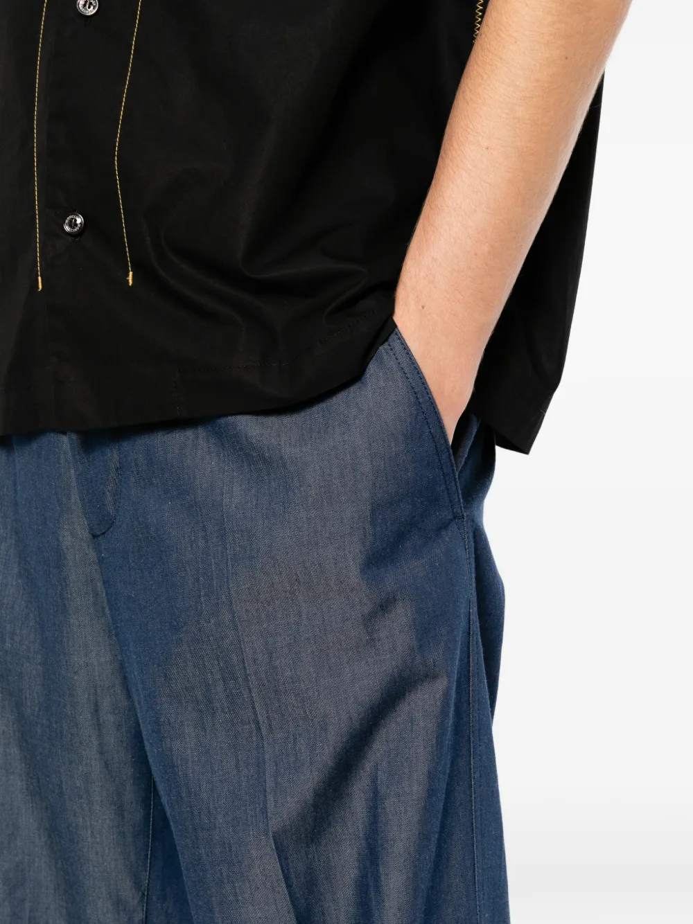 Moncler Straight broek Blauw