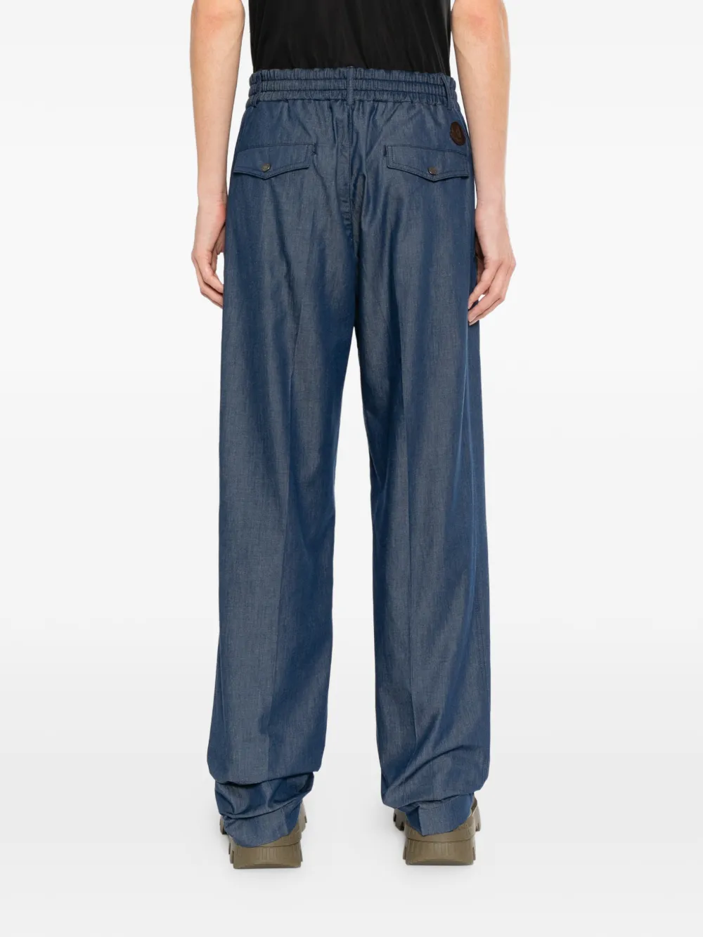 Moncler Straight broek Blauw