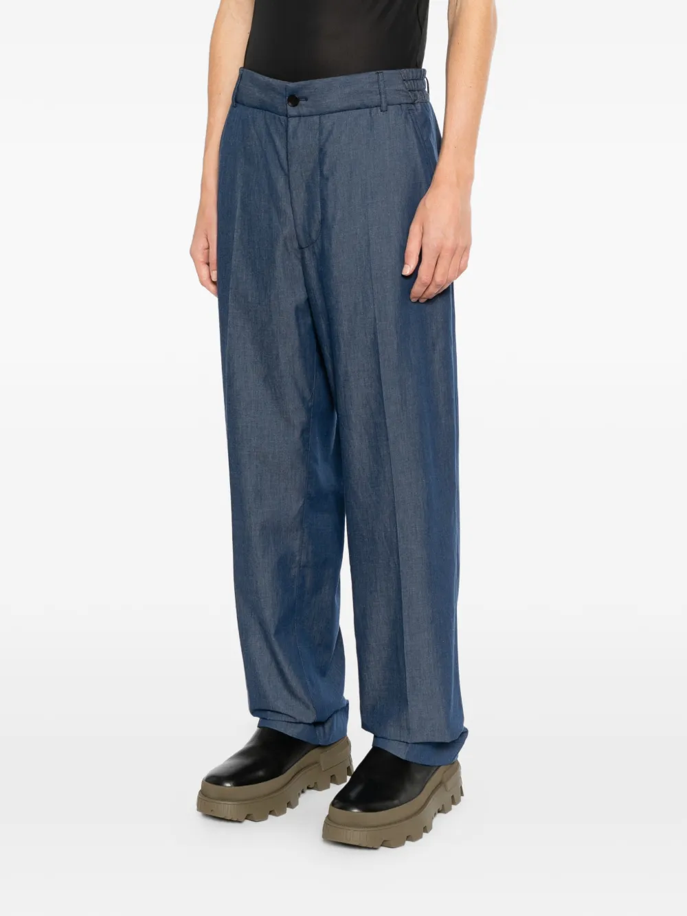 Moncler Straight broek Blauw