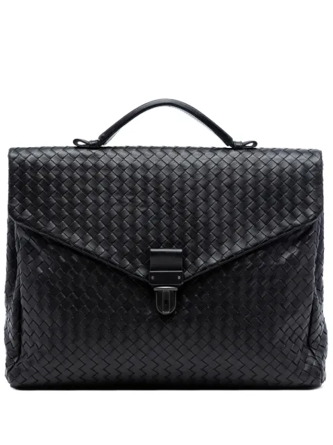 Bottega Veneta Pre-Owned Intrecciato mappe i nappa-læder fra 2012-2026