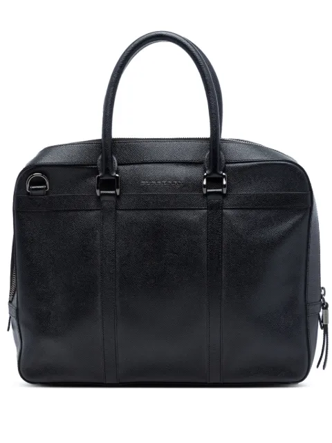 Burberry Pre-Owned 2000-2017 Leather business bag