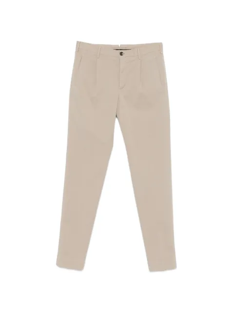 Incotex pleat-detail tapered trousers