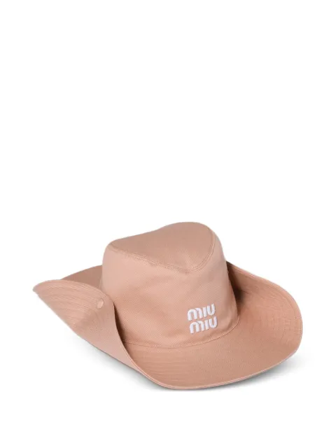 Miu Miu drill hat