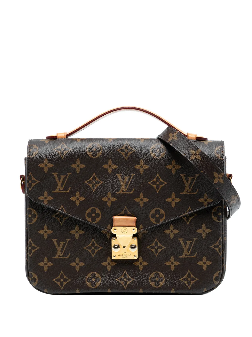 Louis Vuitton Pre-Owned 2018 Monogram Pochette Metis satchel - Marrone