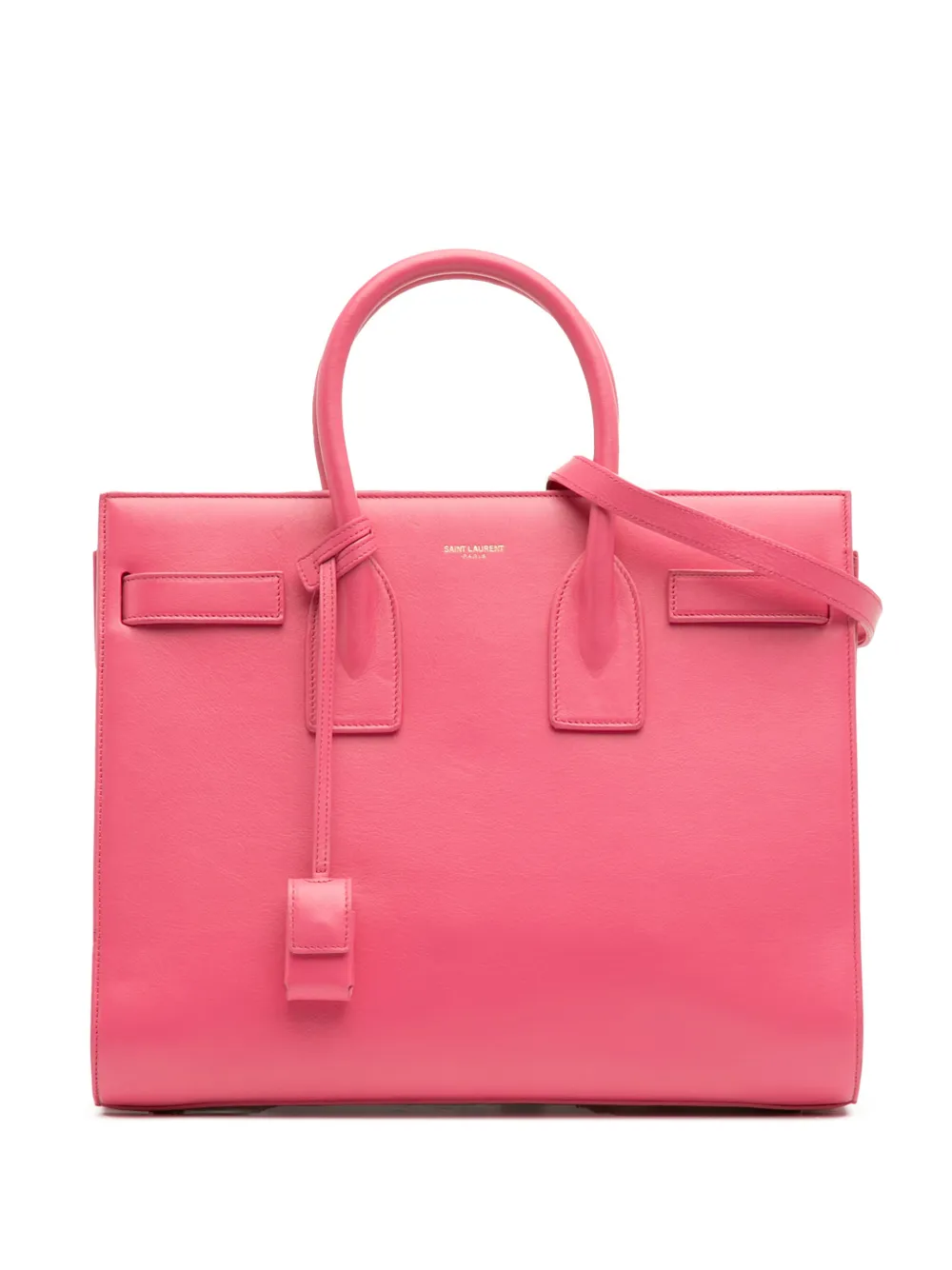 Saint Laurent Pre-Owned 2014 Small Leather Sac De Jour satchel - Rosa