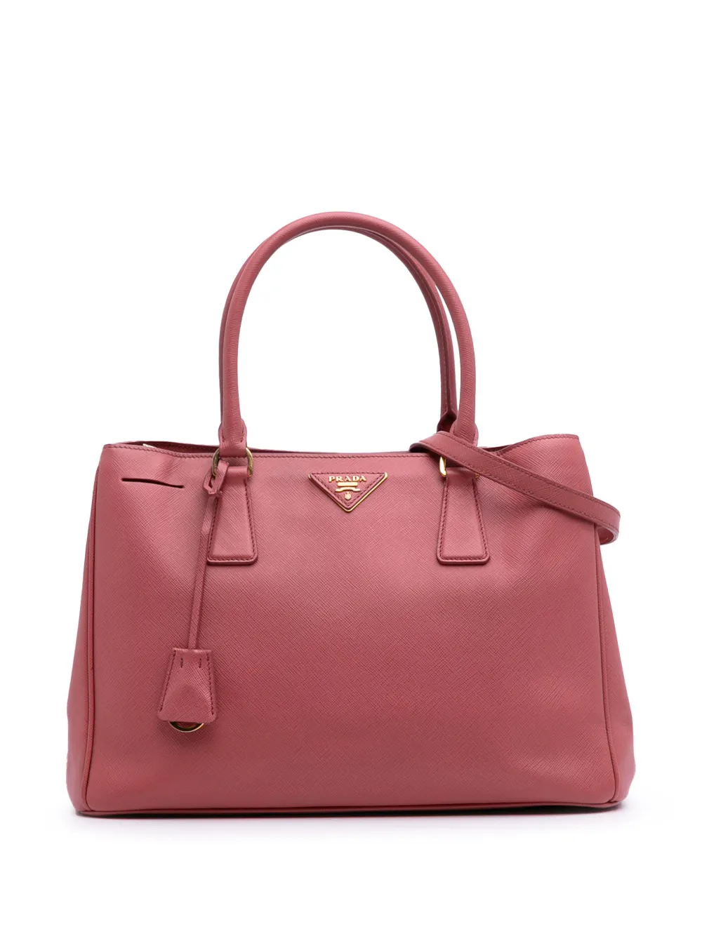 Prada Pre-Owned 2000-2025 Medium Saffiano Lux Galleria satchel - Rosa
